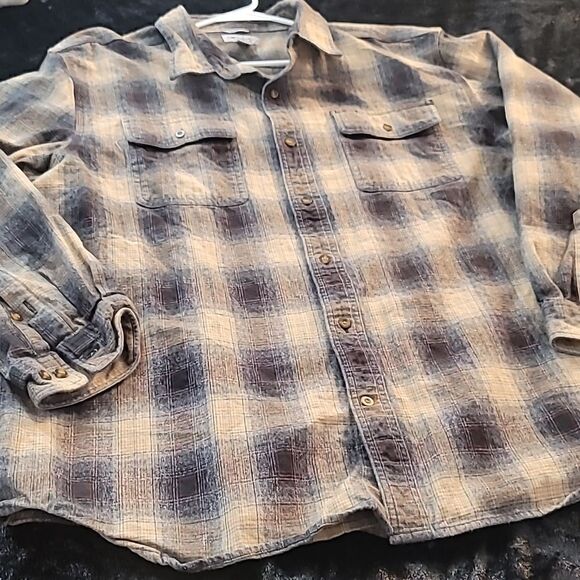 Carhartt Men's Hubbard 100% Cotton Flannel Shirt - Picture 3 of 12